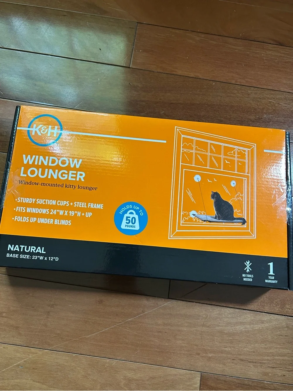 K&H cat window lounger ledge - new in box